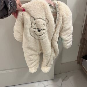 Cozy Cream Bear One Piece for Kids